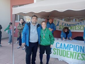 Campionati studenteschi - Fase Regionale Juniores Femminili Corsa Campestre (premiazione individuale Francesca Cocca)